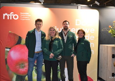 Trotse organisator NFO met Siep Koning, Sander Bos, Sabina Hervij en Jeanet Mulder 