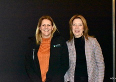 ABN AMRO met Desirée Houtepen en Jolanda Pladdet waren ook voor het eerst op de beurs dit jaar