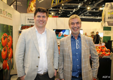 Tom de Winter van Rotom en Jim Segers van J&S Packaging.
