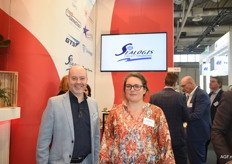 Jakob Van Poucke en Tine Van Laere van Sealogis Freight Forwarding