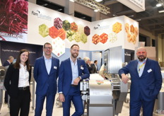 Valerie Cardoen, Tim Van Win, Yannick Lefevre en Sven Boen van FAM Stumabo