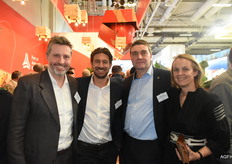 Matheus Dolecki, Stef Wilrycx, Niels Vanlaer en Annemie Peeters van Port of Antwerp-Bruges