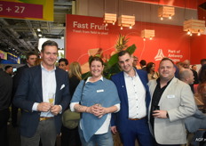 Wouter de Koning, Sharon Kucharek, Dennis Van de Perre en Henk van Kempen van Fresh Connection