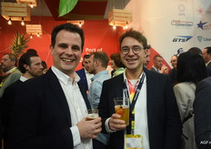Steve Grosjean (Foodcareplus) en Michiel Valee (Dockflow)