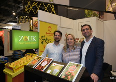 Michel, Laura en Vincent Nicolai vertegenwoordigden gedurende de beurs weer de stand van Zouk. Zouk ontwikkelt nieuwe variëteiten en mutanten via klassieke fruitveredeling 