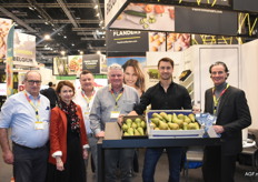 Ook de mannen van Derwael van Bel'Export gaven traditiegetrouw weer acte de présence op de Fruit Logistica