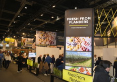 Het VLAM-paviljoen had een nieuw design, waarbij Vlaanderen echt in de spotlight werd gezet