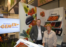 Jos Jordens en Mariette Hansen van Gemex