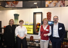 Organisator van het paviljoen VLAM, met hier Katrien De Nul, Nele Van Avermaet, Betty Slingers en Koen Vanswijgenhoven