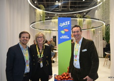 Yannick Henßler, Greta Knapen en Didier Groven van Enzafruit