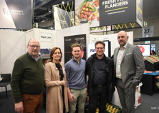 Dirk Biltereyst en Jeroen Vlayen (Van Lier) met in het midden Armelle Moonens, Niel Van Laethem en John Van Laethem