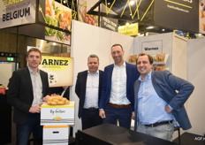 Stijn De Pourcq, David Herrada, Jurgen Duthoo en Philippe Opsomer van Warnez.