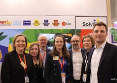 Het team van Van Damme stond op het Franse paviljoen na de overname door Fruidor