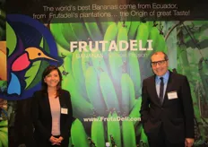 Sandra Monroy and Giuseppe Antonio Aloe from the company Frutadelo (Ecuador).