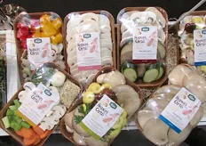 Nuovo packaging per le verdure fresche gia' pronte al consumo.