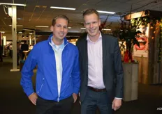 Jan de Boer en Arnold Kreukniet, verscoördinatoren van Lidl Nederland op bezoek.