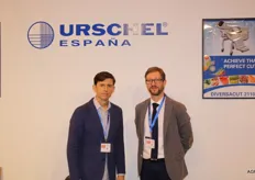 Het Spaanse Urschel-team: David Sanchez en Sergio Gil
