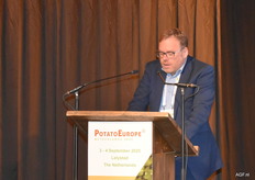 Prof. Richard Harrison, Man.dir. van Plant Science Group Wageningen University & Research (WUR)