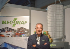 Bas Ruijgrok van Meconaf. Zij leveren stofafzuigsystemen.