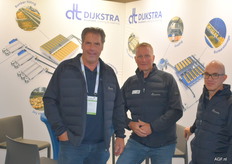 Gerard Bos, Harco Christiaens en Marcel Ruesink van DT Dijkstra.