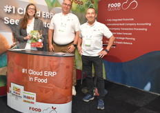 Astrid Grimmius, Marc van Schoute en Eric Le Maitre van FoodQloud.