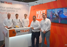 René Treur, Pieter de Bruijn, Alessio Budel, Remco Mouwen en Max Numan van Farm Trans.