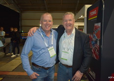 Arjan Knechting en Wim Mentens van Dolav Benelux.