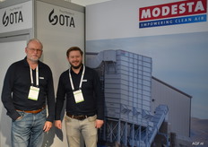 Jan Plette en Luuk de Vries van Modesta.