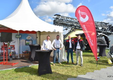 Florian Parret, Jordy Kerckhoffs, Marijn van den Akker en Sjoerd Welvaarts van Homburg