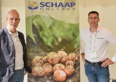 Hans Geling pootgoedspecialist bij Schaap Holland en Jeroen Winkelhorst