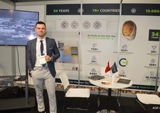 Gökhan Dinçer van Cantek Group uit Turkije. Zij zijn gespecialiseerd in koeltechniek.