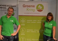 Bastiaan Viaene en Lene Cillen van de Groene Kring.
