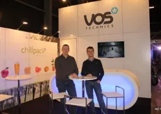 Hans Vos en Kristof Onckelinx van VOS Technics. Zij waren de Fructura Award winnaars van de 2012 editie