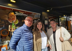Andrea met de zussen Renate en Christine van de Hoef