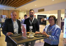 Lu Adriaensen, Hans Bevers en Christel Vermeiren van Coöperatie Hoogstraten