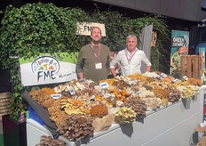 Het paddenstoelen team van FME sinds lange tijd weer te zien op Gastvrij. op de foto: Matthijs Verburg en Luc van den Aker