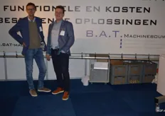 Guus Simons en Serge Broekhoven van B.A.T. Machinebouw.