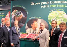 Thom van Schaik, Ronald van den Berg, Wouter Vagevuur, Adriaan Vis, Zweer van Aalsburg en Eric van Ewijk van Koninklijke Fruitmasters