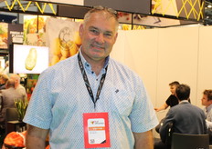 Wim Tuinstra van Jan Tuinstra BV kwam de beurs voor de eerste keer bezoeken.