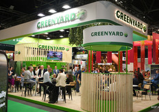 Zoals altijd een drukte op de stand van Greenyard