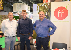 Filiep Callewaert, Michal Hermanowicz en Achiel Ryckaert van Fresh Fruit Services