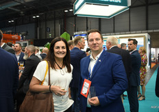 Fernanda Silfini en Diego Vermeulen van DP Survey Group