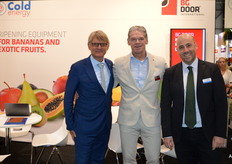 Massimiliano Castagna van Cold Energy, Jan van Kessel van BG Door en Andrea Caputi van Cold Energy