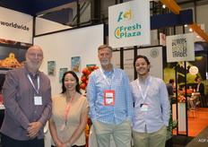 Gary Bull, Maria Dela Rosa, Chris Doss and Luis Mora van Able Freight