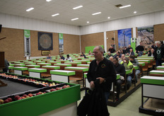 En dan is het tijd om het fruit van dichterbij te bekijken