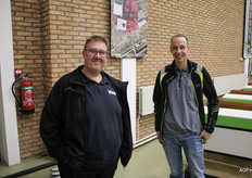 Rob van Gameren van Kiwa en Ludi Tuijnman van Normec Foodcare