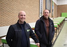 Matthies van Leeuwen van Fruit NL en Chris van Eldik van Urfruit