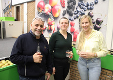 Giachino Colombo, Wieneke Konings en Lisa Visser van Picnic