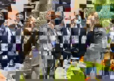 Het Sekoya-team was ook present