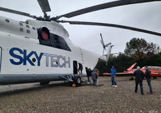 en kijkje in de mega-helicopter